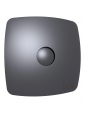 RIO 4C Dark gray metal, Вентилятор накладной RIO D100 обр.клапан Dark gray metal DICITI